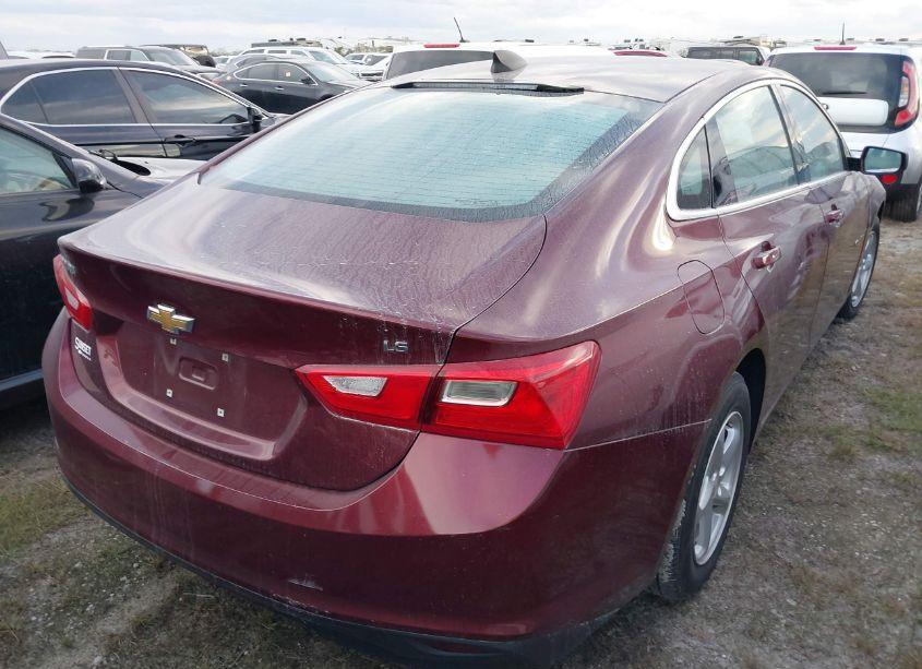 Photo 4 of 2016 Chevrolet Malibu LS (VIN 1G1ZB5ST3GF223994)