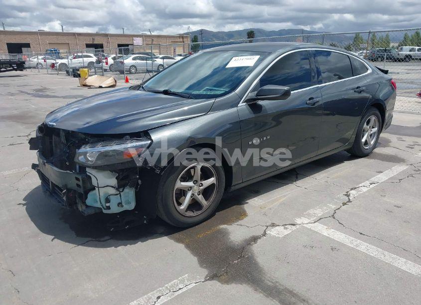 Photo 2 of 2017 Chevrolet Malibu LS (VIN 1G1ZB5ST3HF135691)