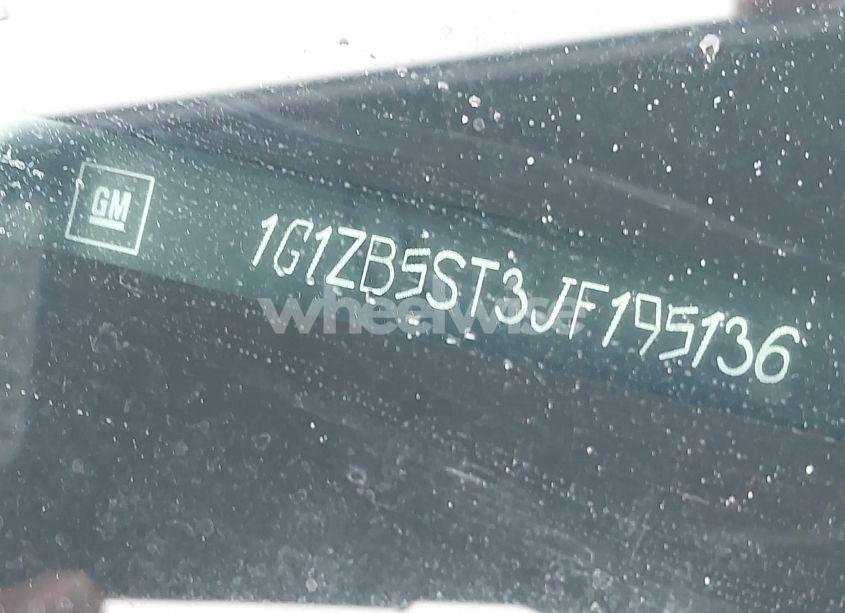 Photo 9 of 2018 Chevrolet Malibu 1LS (VIN 1G1ZB5ST3JF195136)