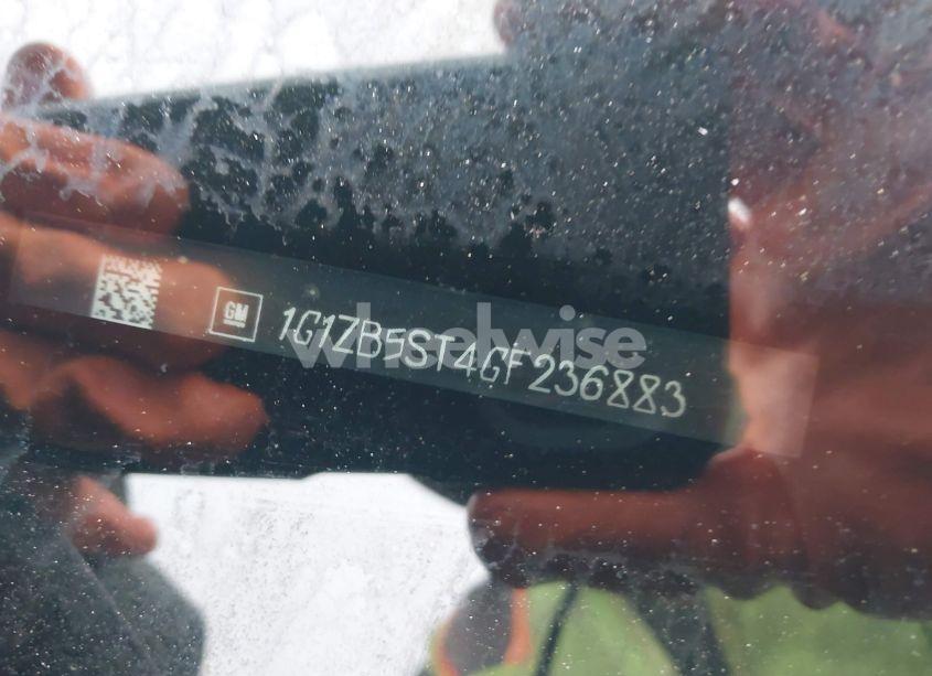 Photo 9 of 2016 Chevrolet Malibu LS (VIN 1G1ZB5ST4GF236883)