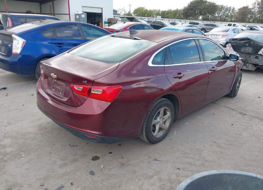 Photo 4 of 2016 Chevrolet Malibu LS (VIN 1G1ZB5ST4GF293925)