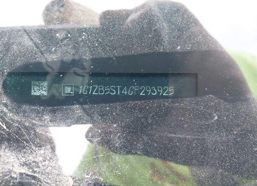 Photo 9 of 2016 Chevrolet Malibu LS (VIN 1G1ZB5ST4GF293925)