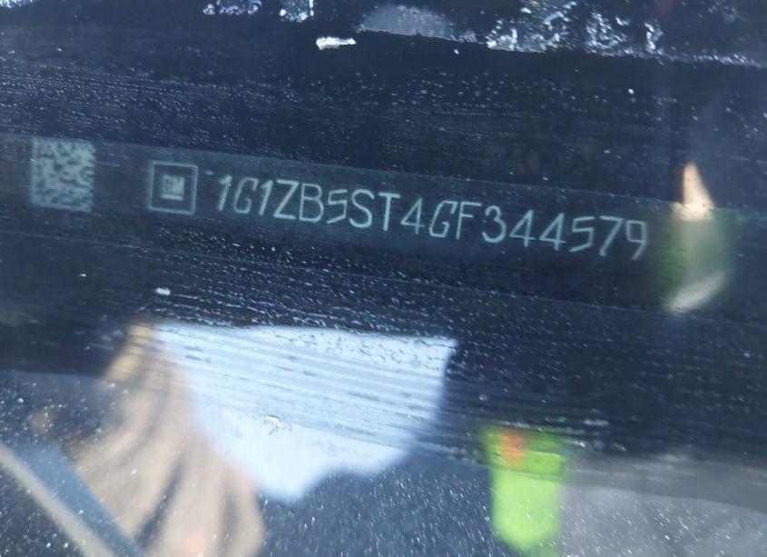 Photo 9 of 2016 Chevrolet Malibu LS (VIN 1G1ZB5ST4GF344579)