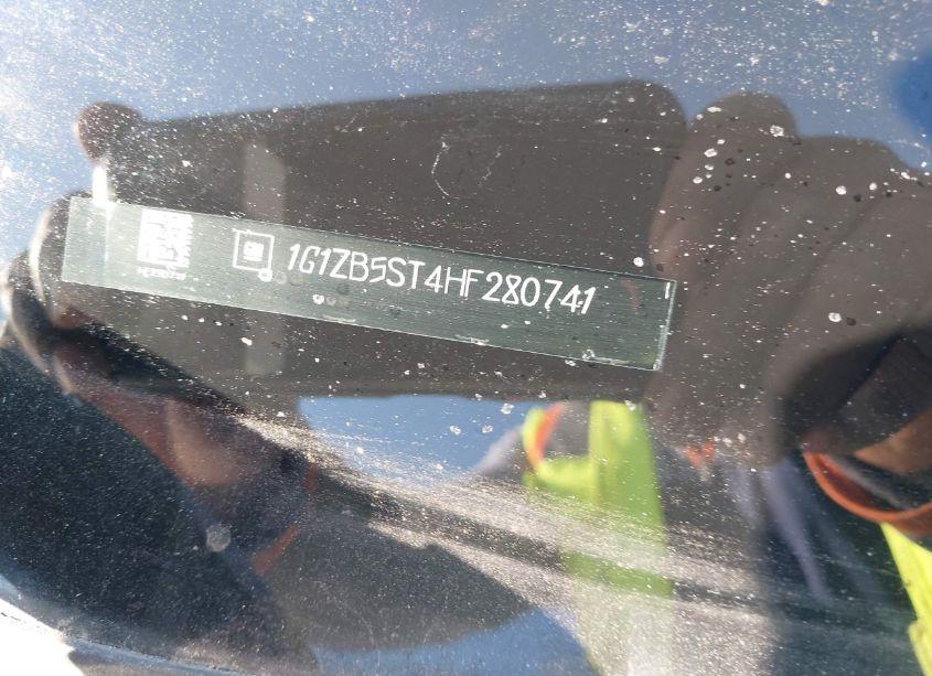 Photo 9 of 2017 Chevrolet Malibu LS (VIN 1G1ZB5ST4HF280741)