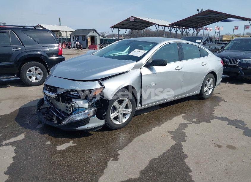 Photo 2 of 2021 Chevrolet Malibu FWD LS (VIN 1G1ZB5ST4MF041507)