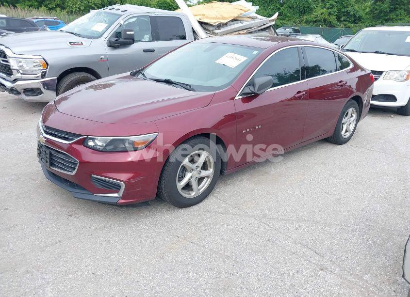 Photo 2 of 2016 Chevrolet Malibu LS (VIN 1G1ZB5ST5GF278916)