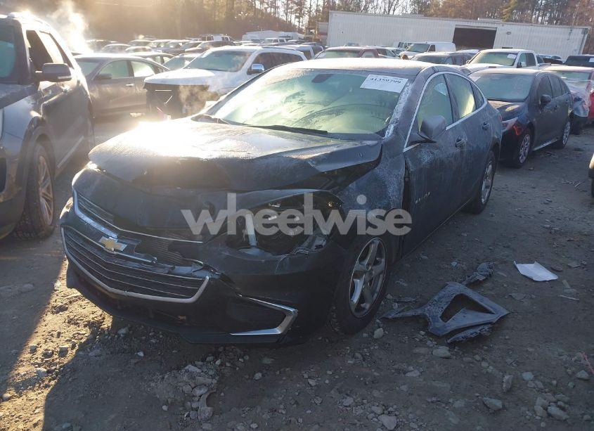 Photo 2 of 2017 Chevrolet Malibu LS (VIN 1G1ZB5ST5HF196525)