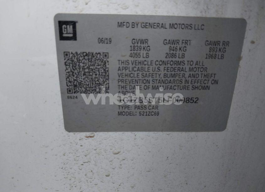 Photo 9 of 2020 Chevrolet Malibu FWD LS (VIN 1G1ZB5ST5LF000852)