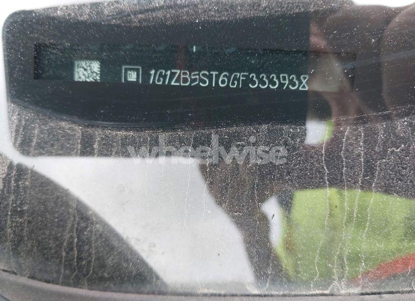 Photo 9 of 2016 Chevrolet Malibu LS (VIN 1G1ZB5ST6GF333938)