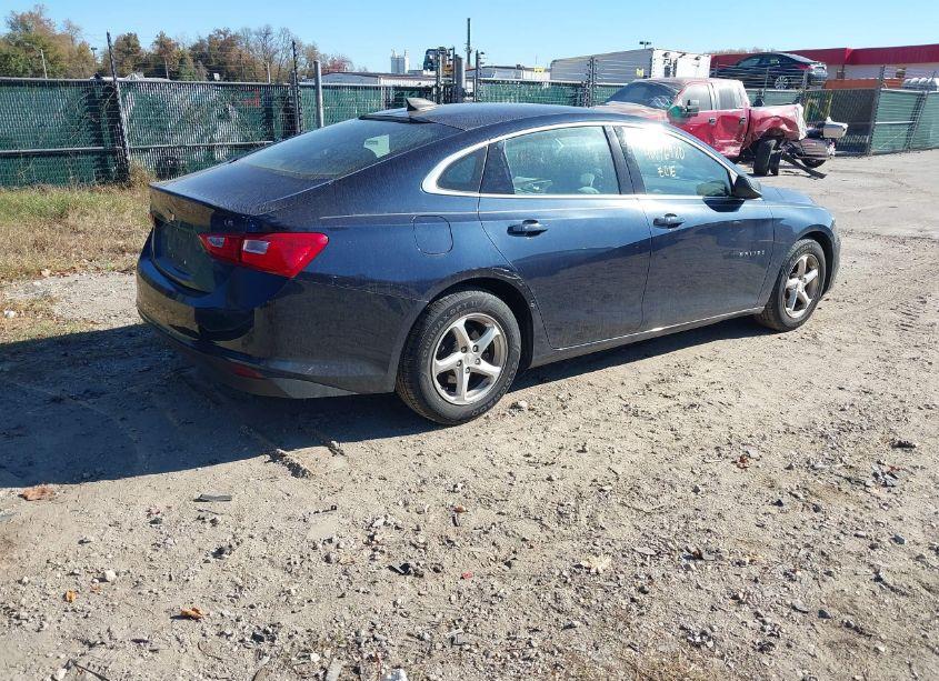 Photo 4 of 2016 Chevrolet Malibu LS (VIN 1G1ZB5ST7GF301600)