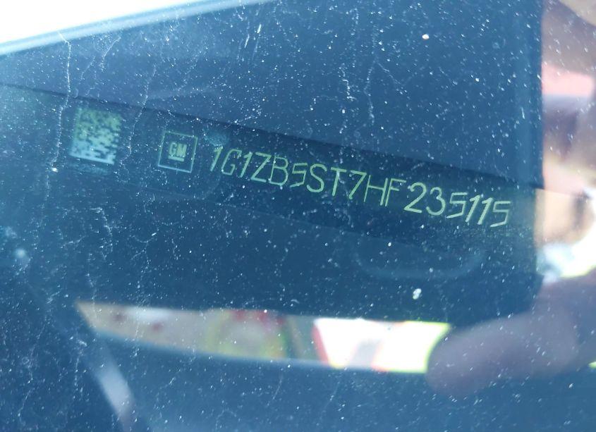 Photo 9 of 2017 Chevrolet Malibu LS (VIN 1G1ZB5ST7HF235115)