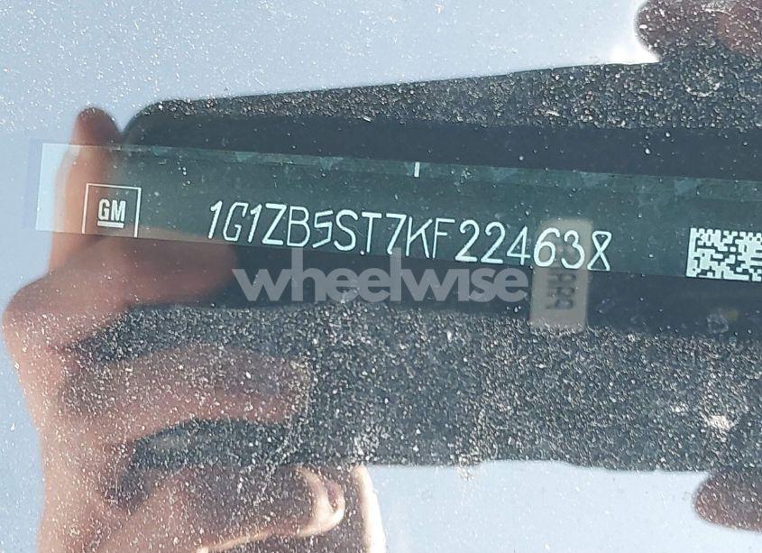 Photo 9 of 2019 Chevrolet Malibu 1LS (VIN 1G1ZB5ST7KF224638)