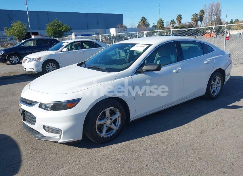 Photo 2 of 2016 Chevrolet Malibu LS (VIN 1G1ZB5ST8GF195867)