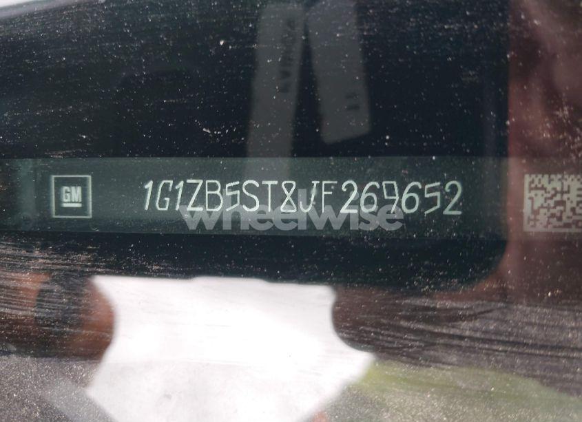 Photo 9 of 2018 Chevrolet Malibu 1LS (VIN 1G1ZB5ST8JF269652)