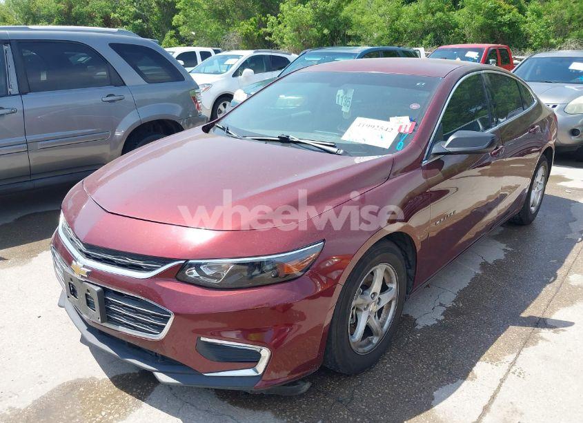 Photo 2 of 2016 Chevrolet Malibu LS (VIN 1G1ZB5ST9GF253095)