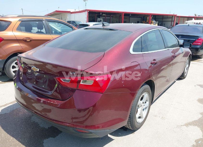 Photo 4 of 2016 Chevrolet Malibu LS (VIN 1G1ZB5ST9GF253095)