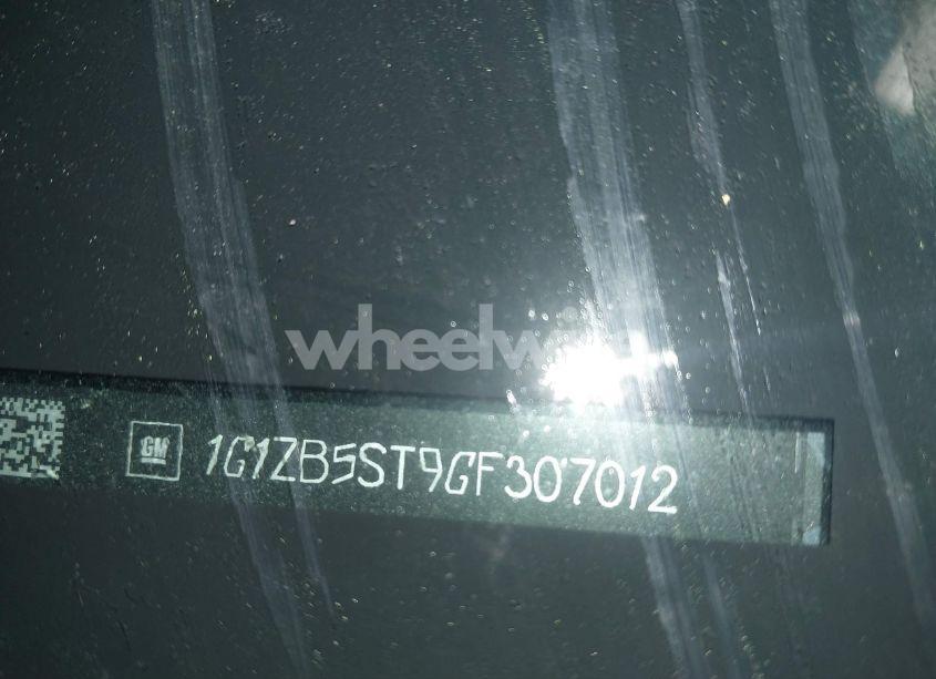 Photo 9 of 2016 Chevrolet Malibu LS (VIN 1G1ZB5ST9GF307012)