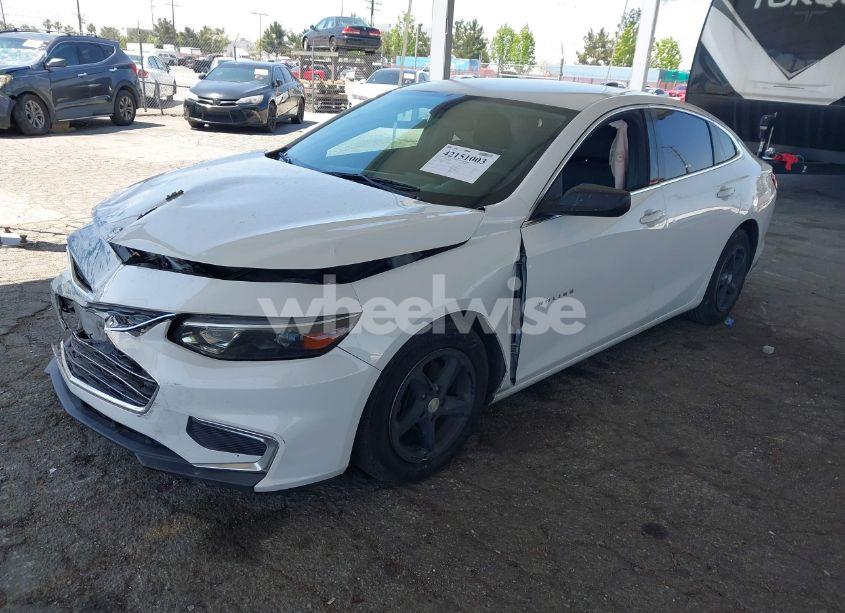 Photo 2 of 2017 Chevrolet Malibu LS (VIN 1G1ZB5ST9HF144377)