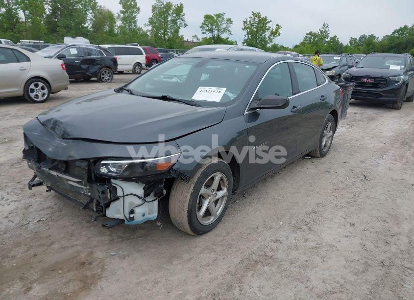 Photo 2 of 2018 Chevrolet Malibu 1LS (VIN 1G1ZB5ST9JF182228)