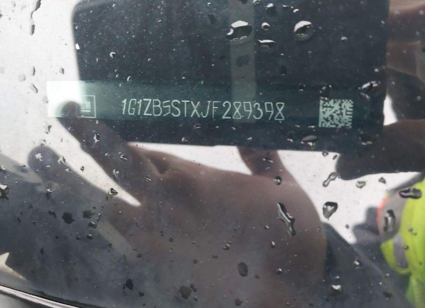 Photo 9 of 2018 Chevrolet Malibu 1LS (VIN 1G1ZB5STXJF289398)