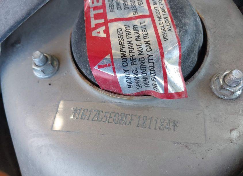 Photo 9 of 2012 Chevrolet Malibu 1LT (VIN 1G1ZC5E08CF181184)