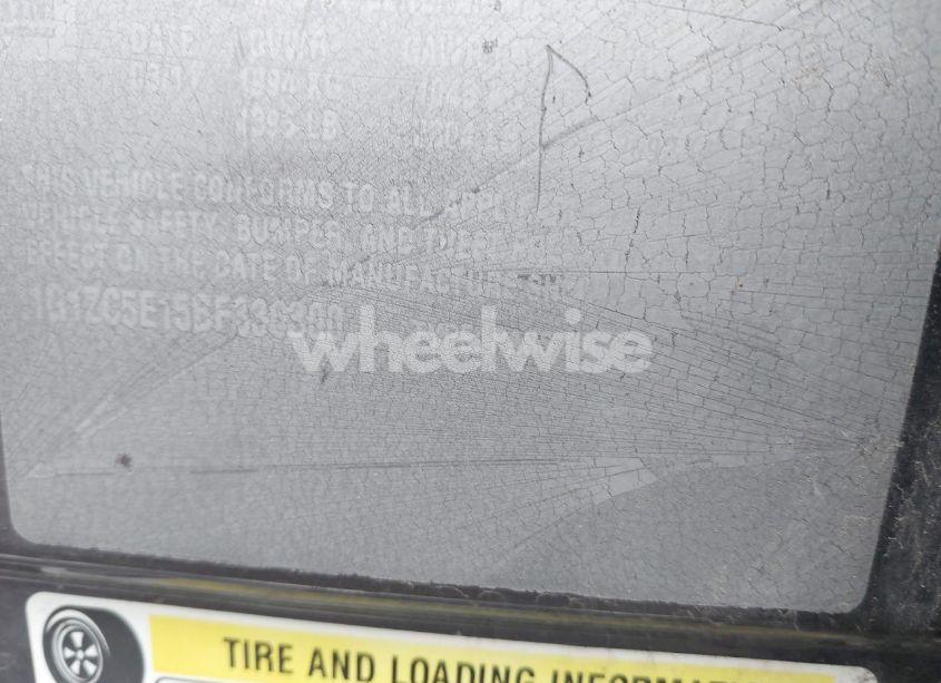 Photo 9 of 2011 Chevrolet Malibu 1LT (VIN 1G1ZC5E15BF336300)