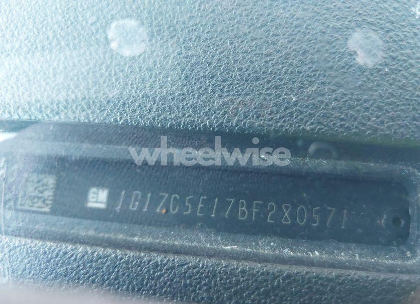 Photo 9 of 2011 Chevrolet Malibu 1LT (VIN 1G1ZC5E17BF280571)