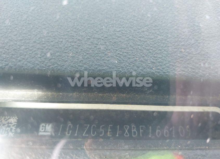 Photo 9 of 2011 Chevrolet Malibu 1LT (VIN 1G1ZC5E18BF166109)