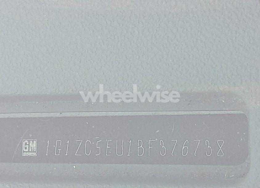 Photo 9 of 2011 Chevrolet Malibu 1LT (VIN 1G1ZC5EU1BF376738)