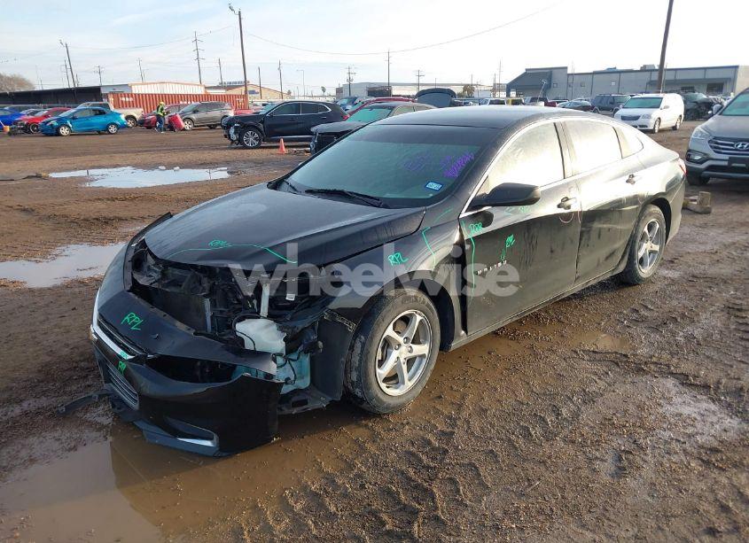 Photo 2 of 2017 Chevrolet Malibu 1FL (VIN 1G1ZC5ST6HF138128)