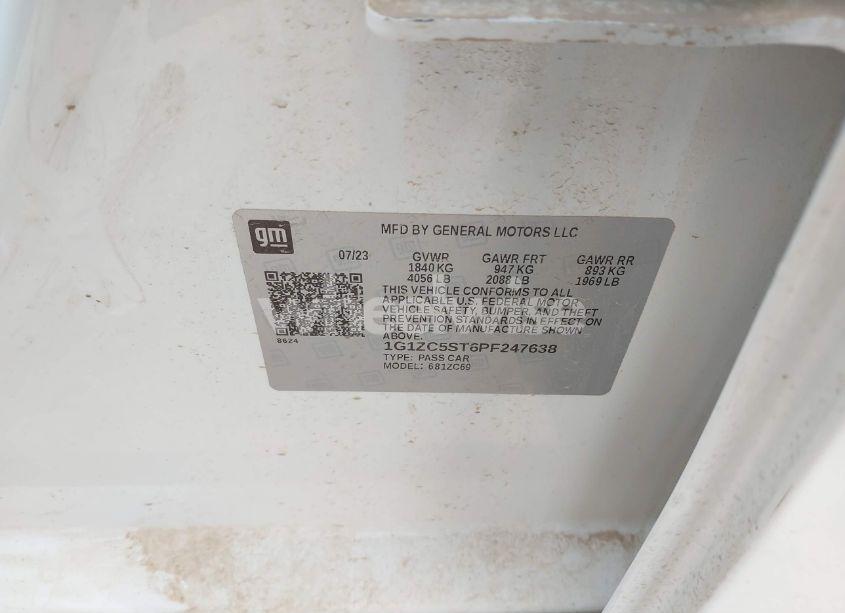Photo 9 of 2023 Chevrolet Malibu FWD 1FL (VIN 1G1ZC5ST6PF247638)