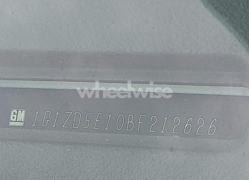 Photo 17 of 2011 Chevrolet Malibu 2LT (VIN 1G1ZD5E10BF212626)