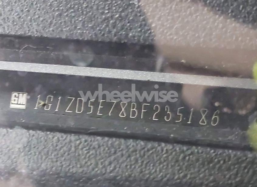 Photo 9 of 2011 Chevrolet Malibu 2LT (VIN 1G1ZD5E78BF235186)