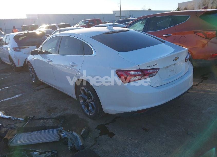 Photo 3 of 2021 Chevrolet Malibu FWD LT (VIN 1G1ZD5ST0MF006229)
