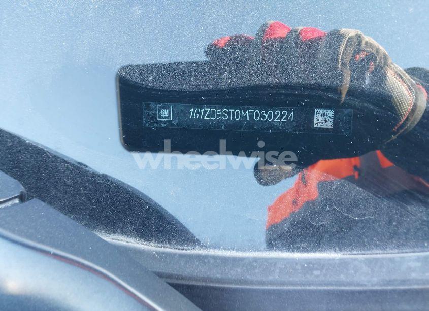 Photo 9 of 2021 Chevrolet Malibu FWD LT (VIN 1G1ZD5ST0MF030224)