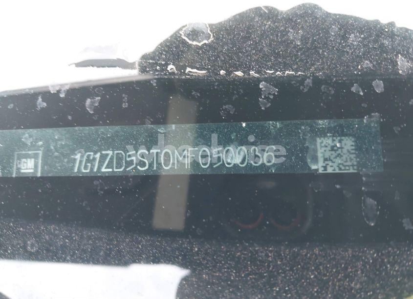 Photo 9 of 2021 Chevrolet Malibu FWD LT (VIN 1G1ZD5ST0MF050036)