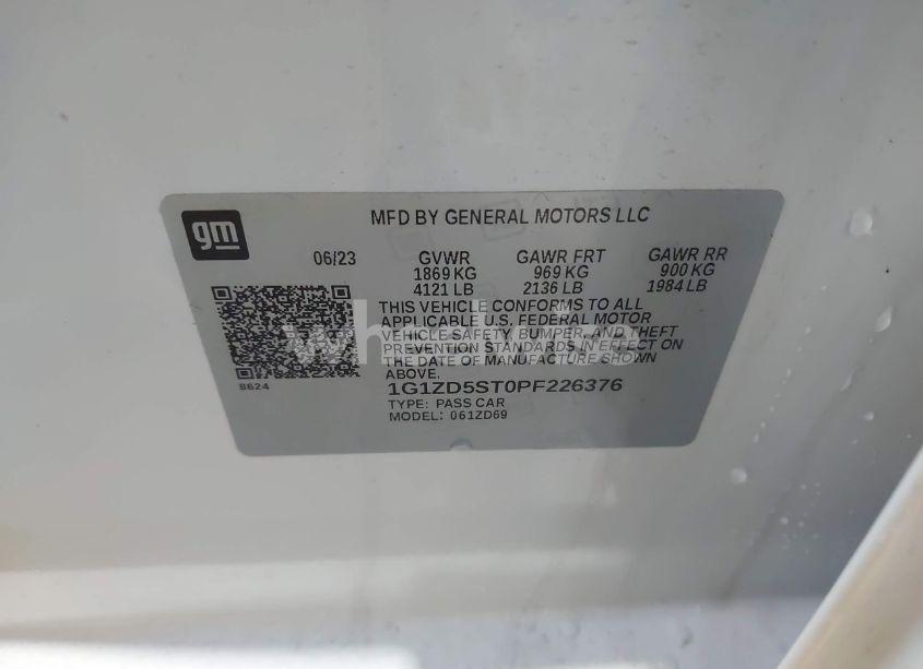 Photo 9 of 2023 Chevrolet Malibu FWD 1LT (VIN 1G1ZD5ST0PF226376)