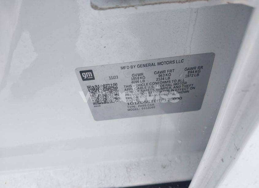 Photo 9 of 2024 Chevrolet Malibu FWD 1LT (VIN 1G1ZD5ST0RF135000)