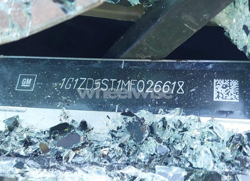 Photo 9 of 2021 Chevrolet Malibu FWD LT (VIN 1G1ZD5ST1MF026618)