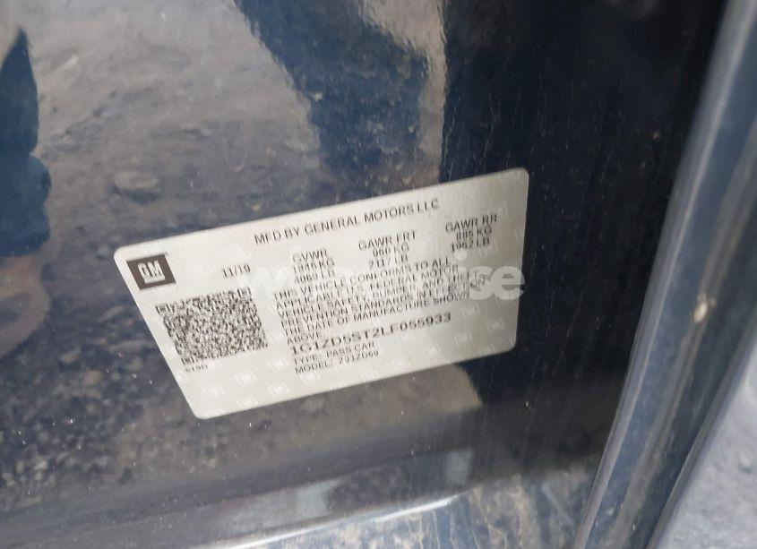 Photo 9 of 2020 Chevrolet Malibu FWD LT (VIN 1G1ZD5ST2LF055933)