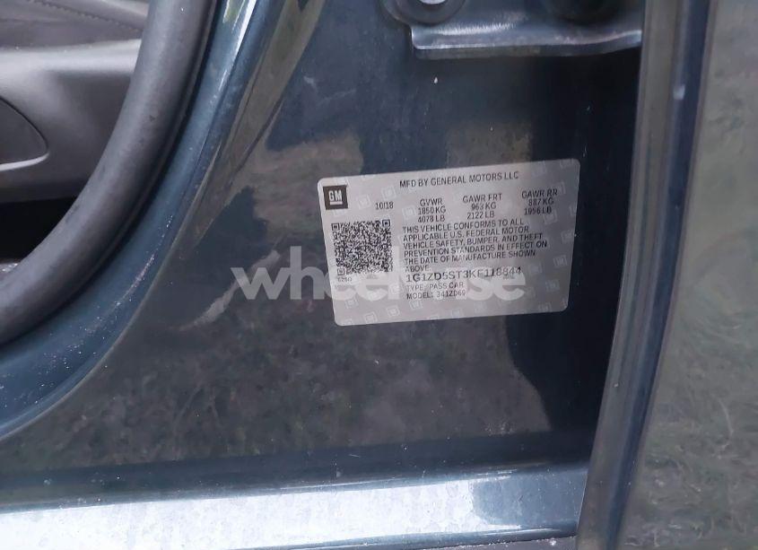 Photo 9 of 2019 Chevrolet Malibu LT (VIN 1G1ZD5ST3KF118844)