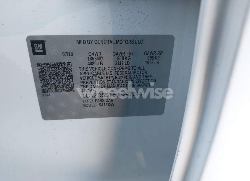 Photo 9 of 2018 Chevrolet Malibu LT (VIN 1G1ZD5ST5JF267044)