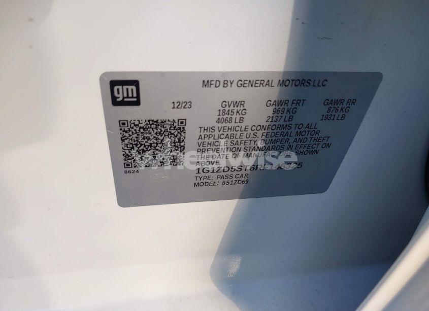 Photo 9 of 2024 Chevrolet Malibu FWD 1LT (VIN 1G1ZD5ST6RF146325)