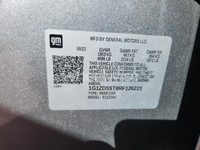 Photo 8 of 2024 CHEVROLET MALIBU LT (VIN 1G1ZD5ST8RF126223)