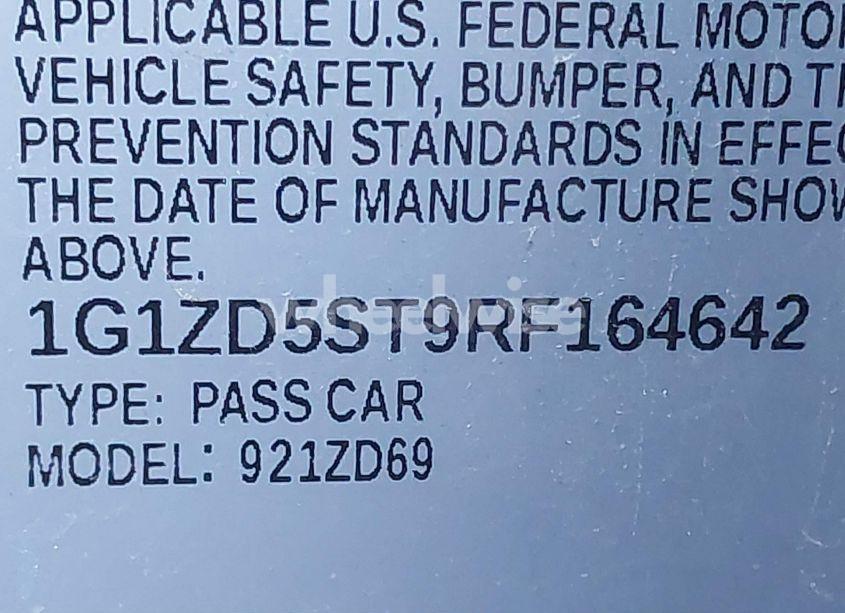 Photo 9 of 2024 Chevrolet Malibu FWD 1LT (VIN 1G1ZD5ST9RF164642)