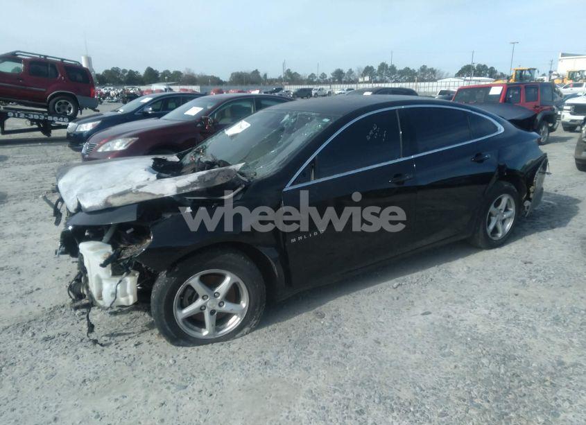 Photo 2 of 2019 Chevrolet Malibu LT (VIN 1G1ZD5STXKF162579)