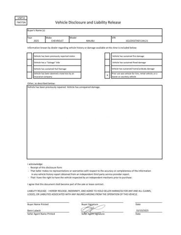 Photo 9 of 2025 CHEVROLET MALIBU LT (VIN 1G1ZD5STXSF134121)