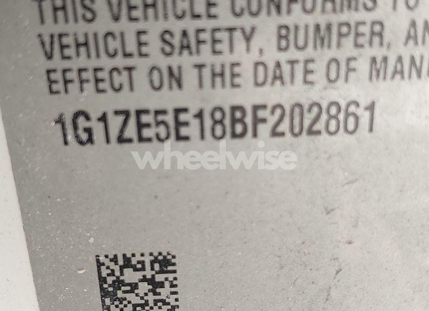 Photo 9 of 2011 Chevrolet Malibu LTZ (VIN 1G1ZE5E18BF202861)