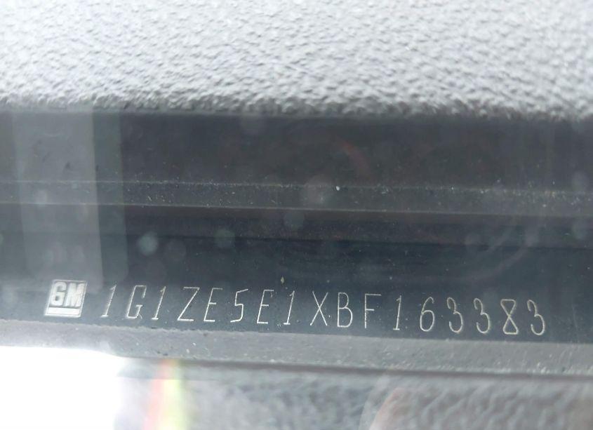 Photo 9 of 2011 Chevrolet Malibu LTZ (VIN 1G1ZE5E1XBF163383)