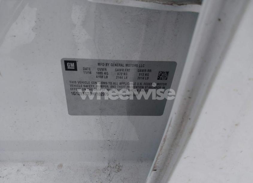 Photo 9 of 2017 Chevrolet Malibu 1LT (VIN 1G1ZE5ST0HF182975)